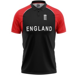 England Blue ODI World Cup 2011 Half Sleeves Cricket Fan Jersey - 100% Dryfit Polyester