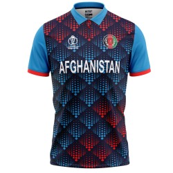 Afghanistan ODI World Cup 2023 Half Sleeves Cricket Fan Jersey - 100% Dryfit Polyester - With Name Personalisation