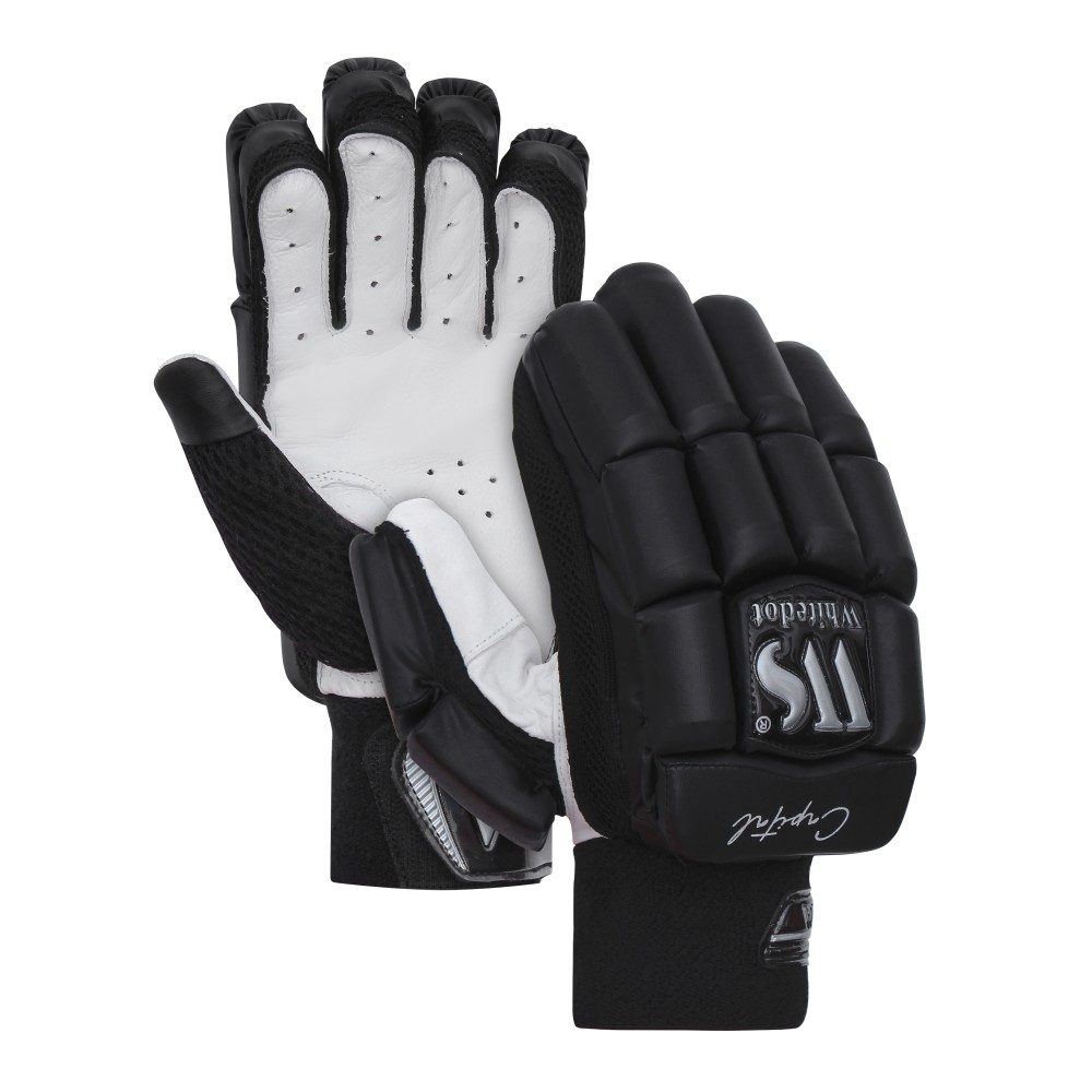 Capital Black Cricket Batting Gloves