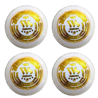 Albatross Cricket Leather Ball - White - 40 Over