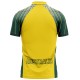 Australia Half Sleeves Cricket Fan Jersey - 100% Dryfit Polyester - With Name Personalization