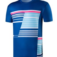 Net Ninja Elite Badminton Tshirt - Stretchable 100% Dryfit Polyester