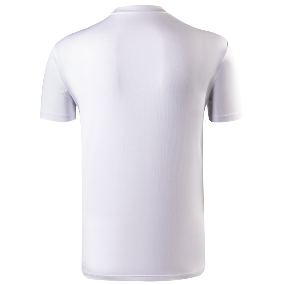 Racket Racer Tech Badminton Tshirt - Stretchable 100% Dryfit Polyester