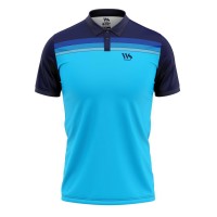 India Retro Sky Blue Cricket T-shirt