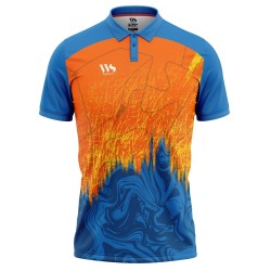 Fire Blue Sports T-shirt
