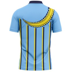 India Blue ICC Champions Trophy 2000 Half Sleeves Cricket Fan Jersey - 100% Dryfit Polyester - With Name Personalisation India Blue ICC Champions Trophy 2000 Half Sleeves Cricket Fan Jersey - 100% Dryfit Polyester - With Name Personalisation