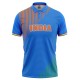 India ICC T20 World Cup 2016 Half Sleeves Cricket Fan Jersey - 100% Dryfit Polyester - With Name Personalization