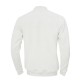Off White Zip Up Full Sleeves Cricket Jumper