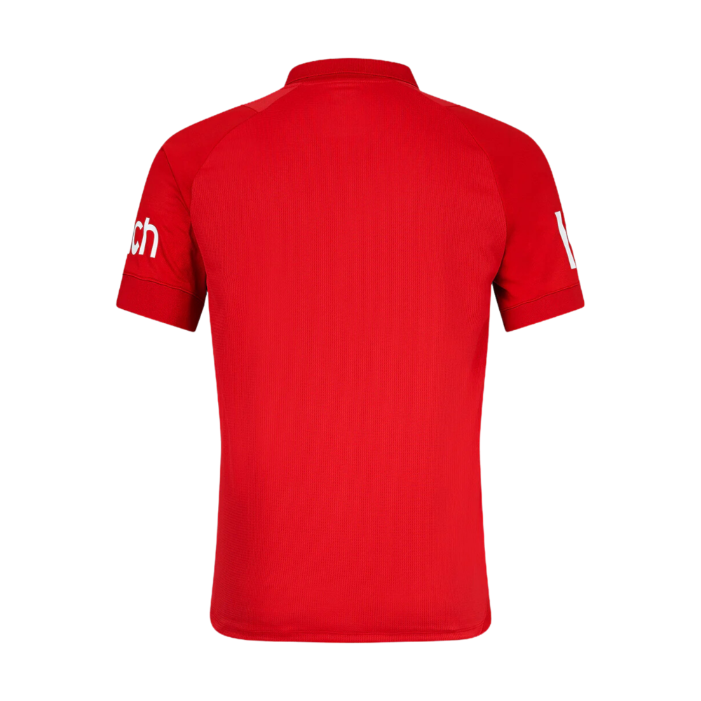 England Red IT20 Half Sleeves Cricket Fan Jersey - 100% Dryfit Polyester - With Name Personalization