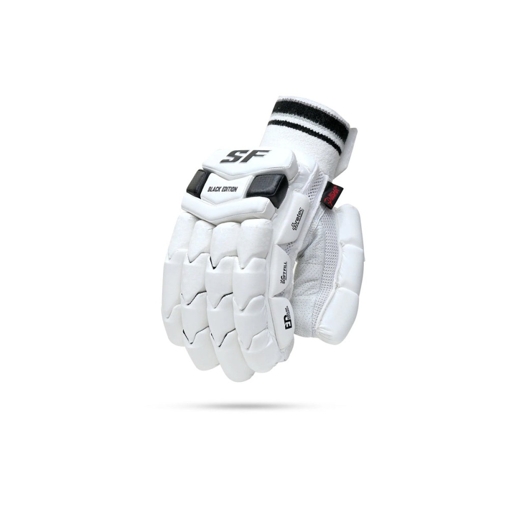 SF Black Edition Batting Gloves, Boys, Left