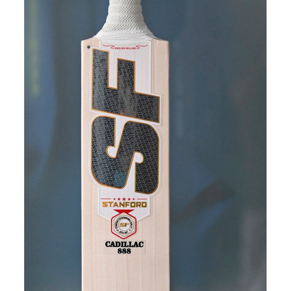 SF Cadillac 888 English Willow Bat, Short Handle