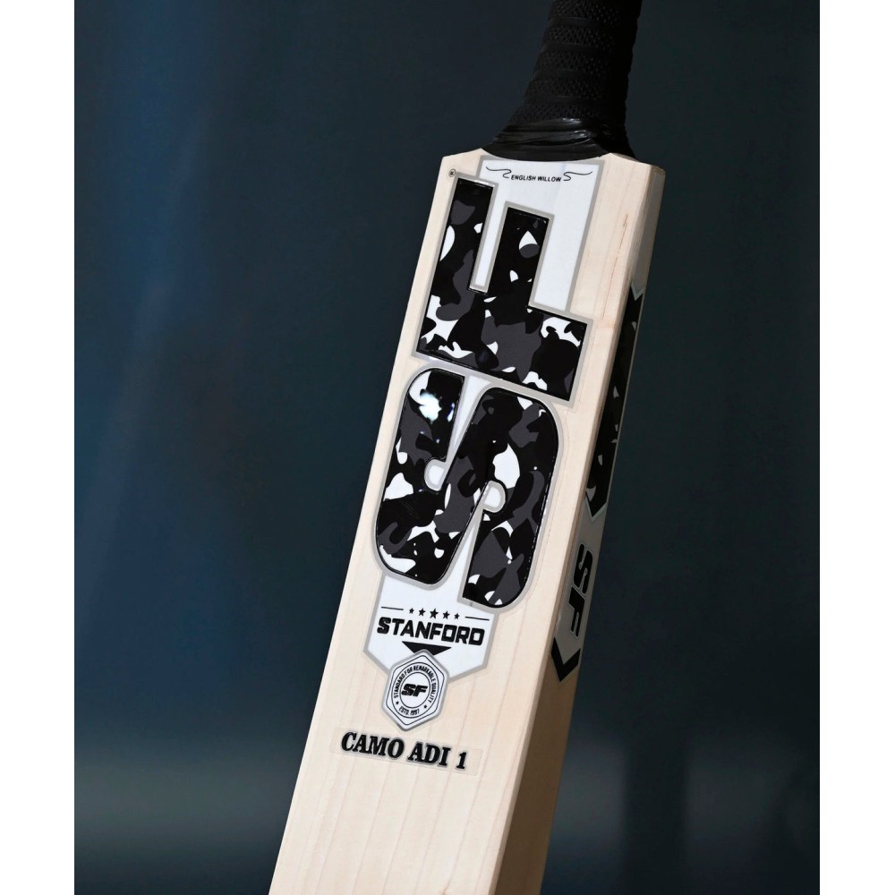 SF Camo ADI 1 English Willow Bat, Short Handle SF Camo ADI 1 English Willow Bat, Short Handle