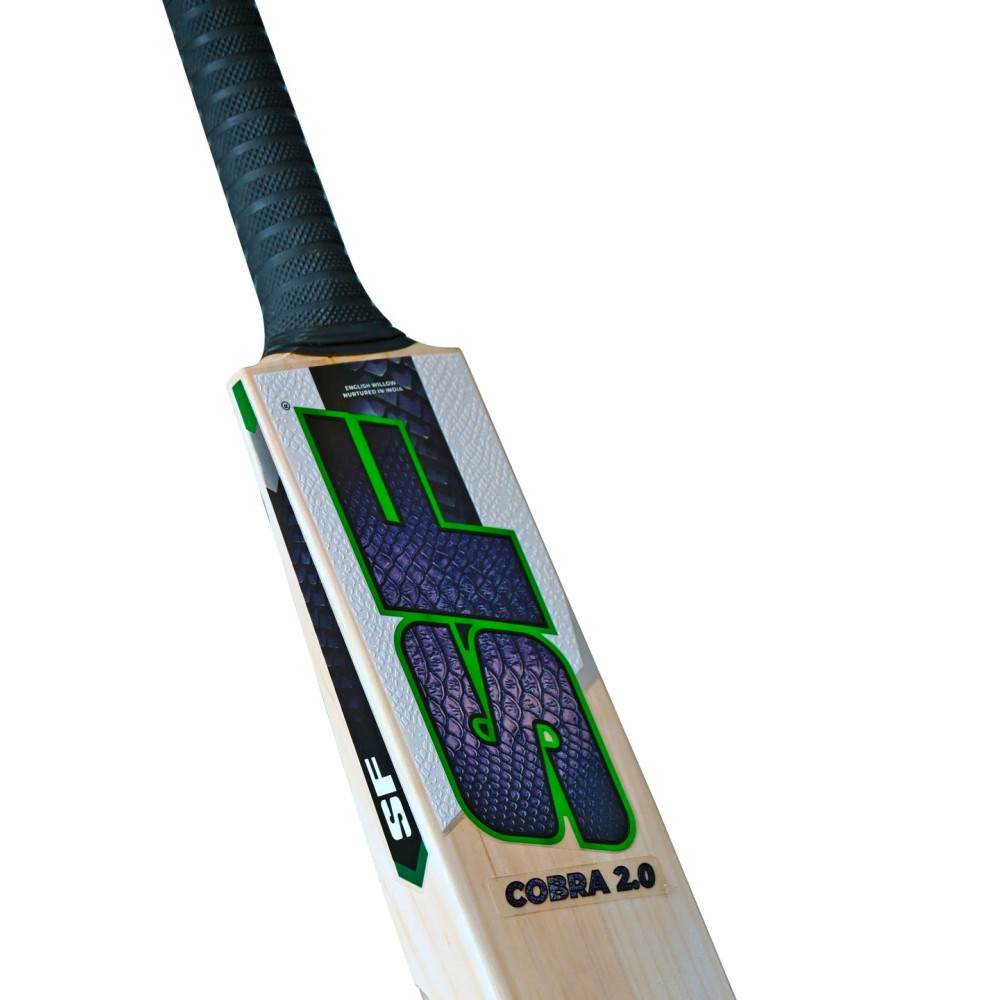 SF Cobra 2.0 English Willow, Nurtured in India Cricket Bat, Short Handle