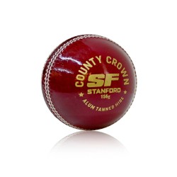 SF County Crown Leather Cricket Ball