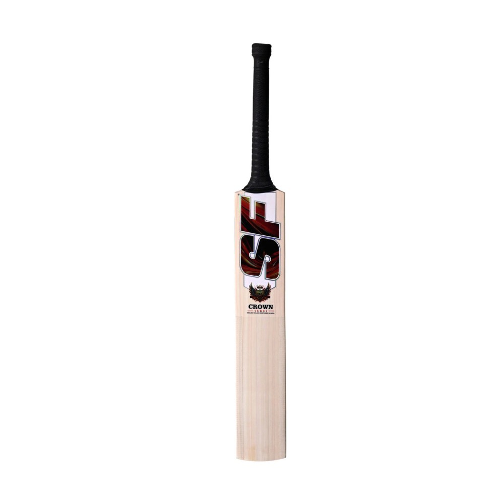 SF Crown English Willow, Nurtured in India Cricket Bat, Short Handle