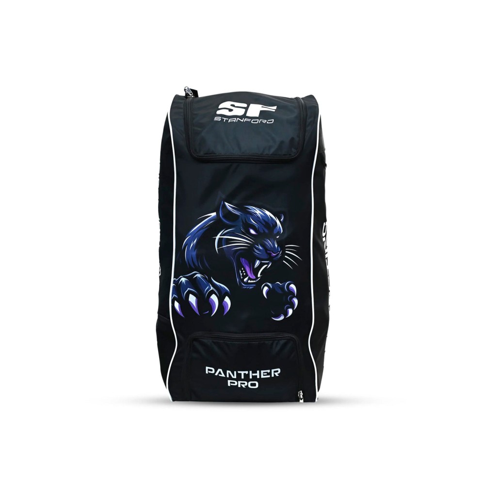 SF Panther Pro Duffle Wheelie Cricket Kit Bag, Standard SF Panther Pro Duffle Wheelie Cricket Kit Bag, Standard