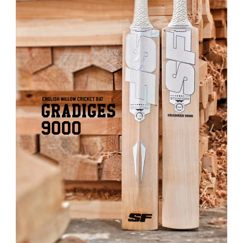 SF Gradiges 9000 English Willow Bat, Short Handle SF Gradiges 9000 English Willow Bat, Short Handle