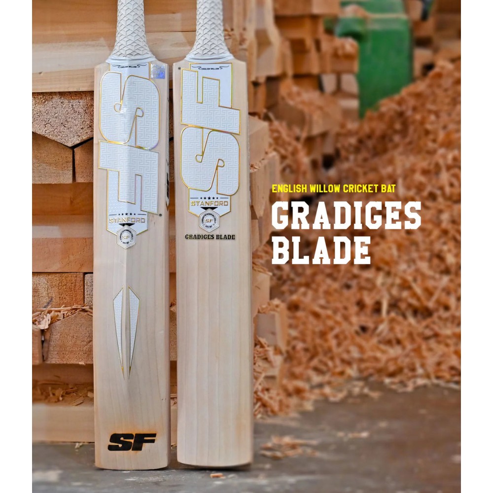 SF Gradiges Blade English Willow Bat, Short Handle SF Gradiges Blade English Willow Bat, Short Handle