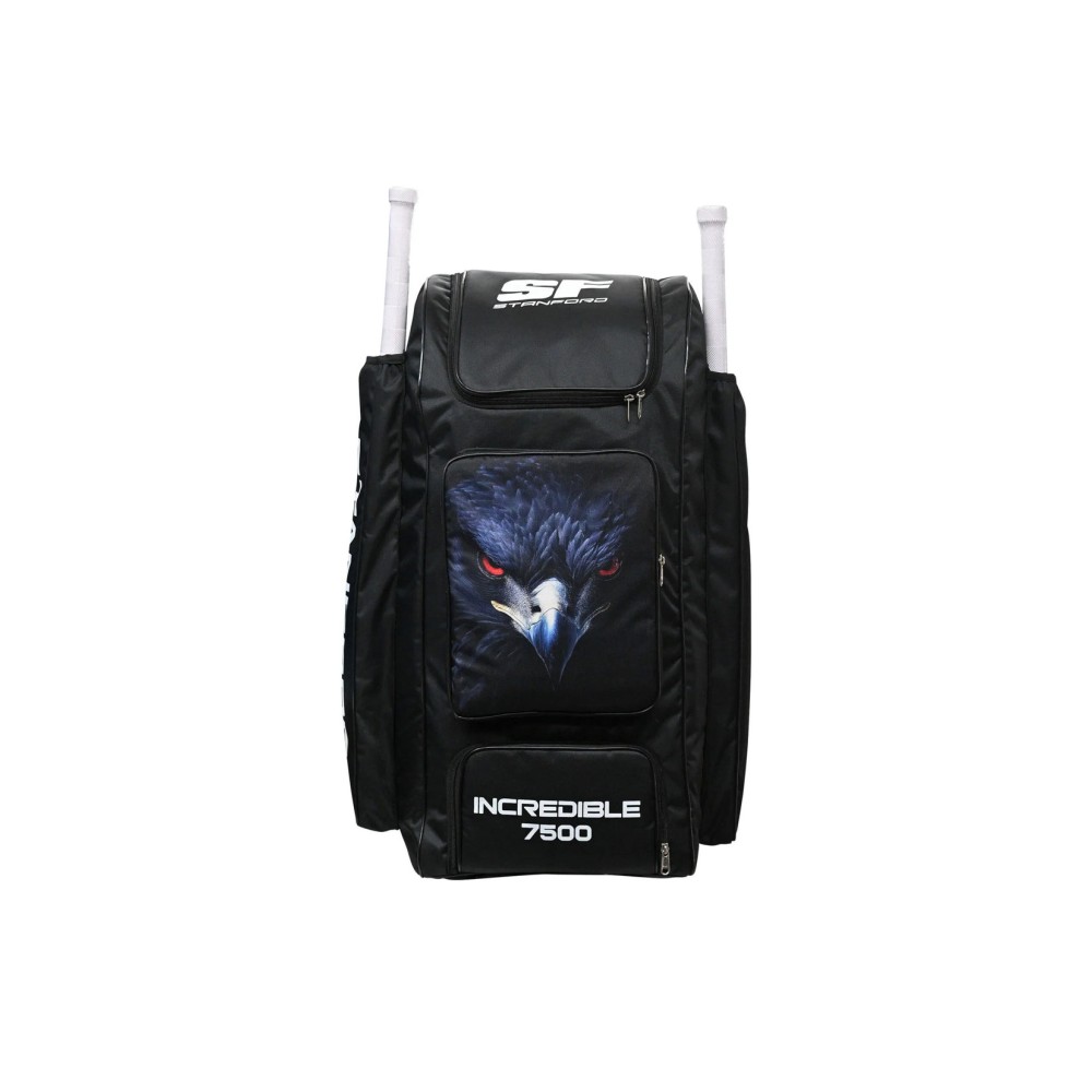 SF Incredible 7500 Wheelie Cricket Kit Bag, Standard SF Incredible 7500 Wheelie Cricket Kit Bag, Standard