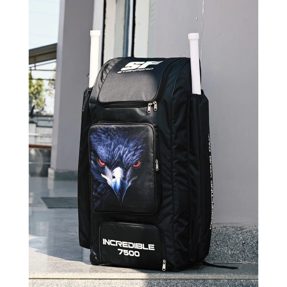 SF Incredible 7500 Wheelie Cricket Kit Bag, Standard SF Incredible 7500 Wheelie Cricket Kit Bag, Standard