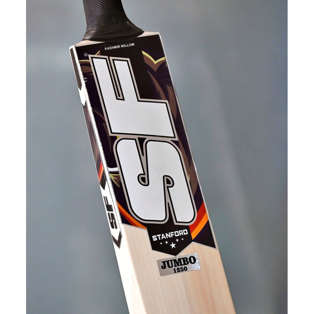SF Jumbo 1250 Kashmir Willow Bat, Short Handle