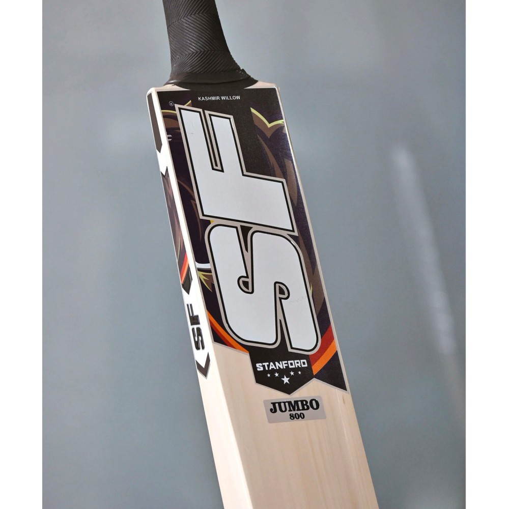 SF Jumbo 800 Kashmir Willow Bat, Short Handle
