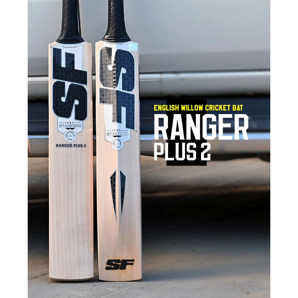SF Ranger Plus 2 English Willow Bat, Short Handle
