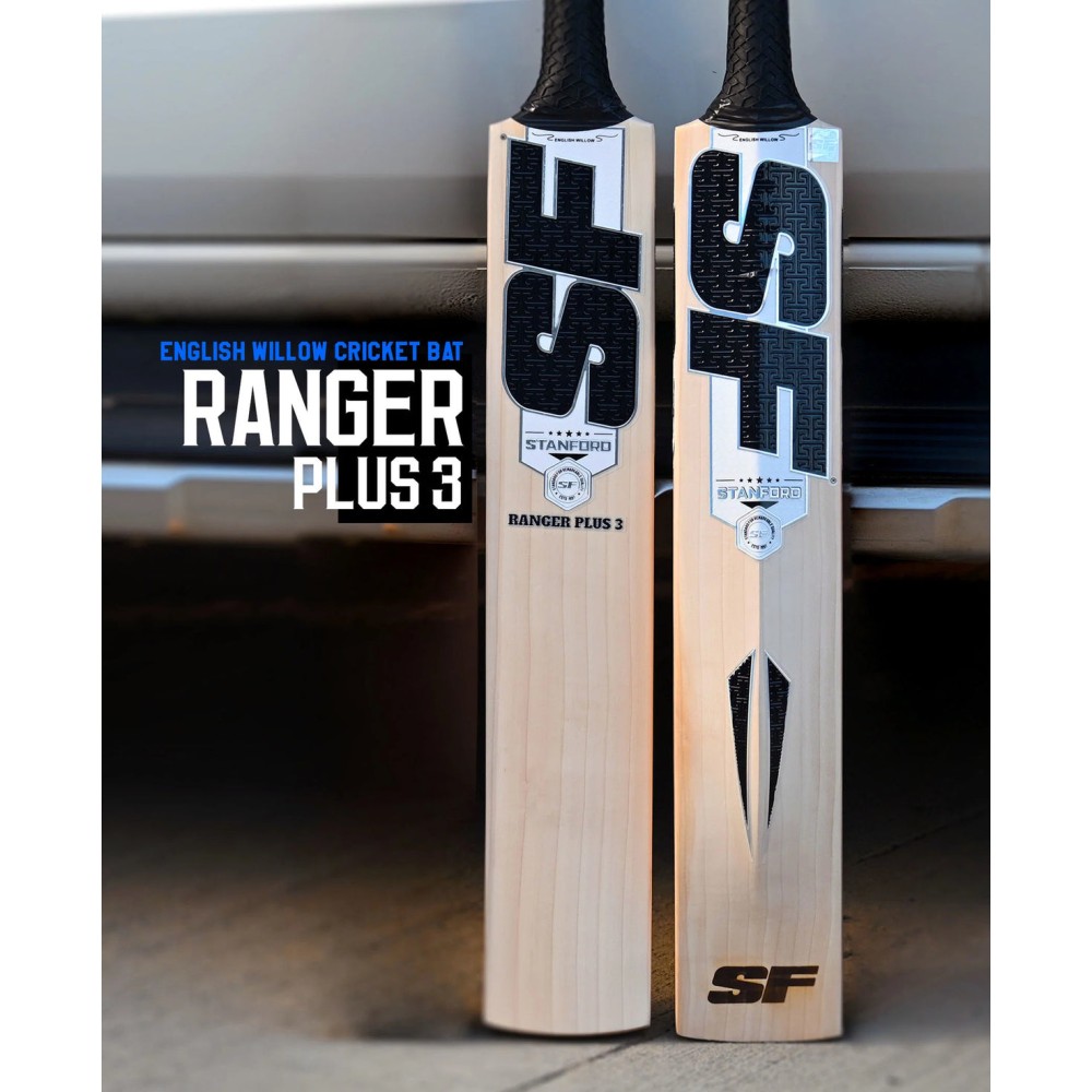 SF Ranger Plus 3 English Willow Bat, Short Handle