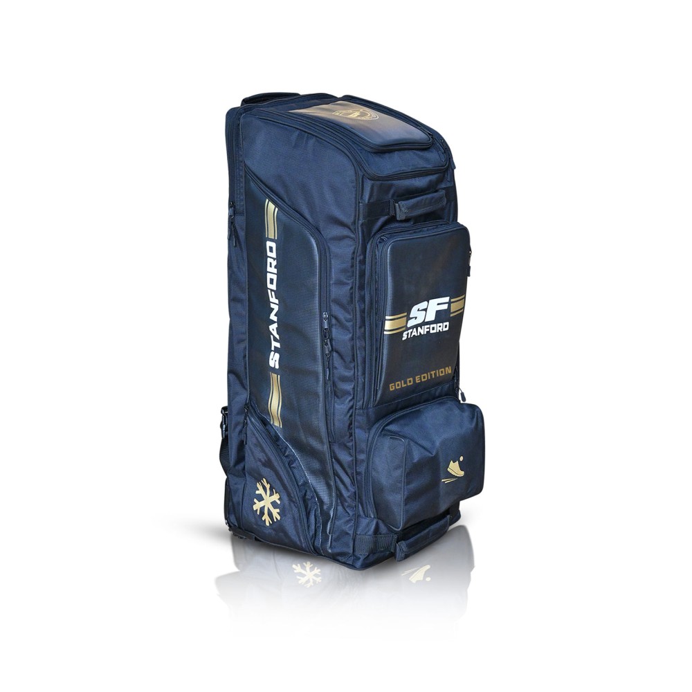 SF Gold Edition Duffle Wheelie Cricket Kit Bag, Standard SF Gold Edition Duffle Wheelie Cricket Kit Bag, Standard