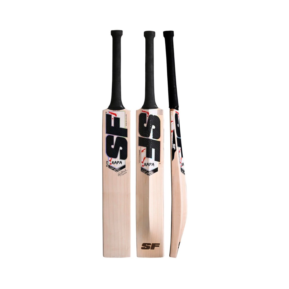 SF RAPA ELITE English Willow Bat, Short Handle