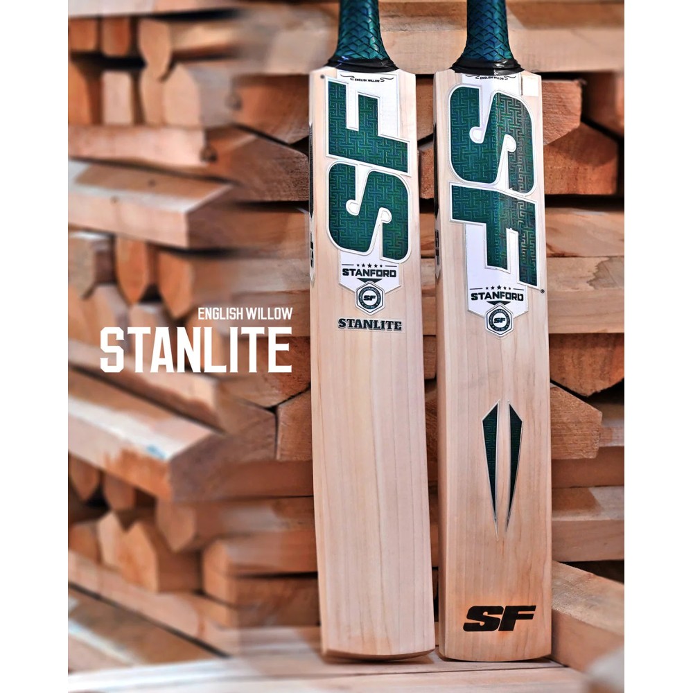 SF Stanlite English Willow Bat, Short Handle SF Stanlite English Willow Bat, Short Handle