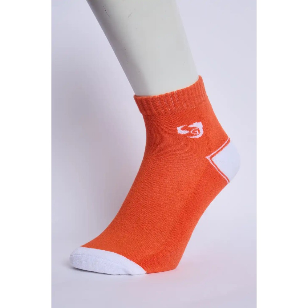 SG All Day Men’s Half Terry Ankle Socks – Orange