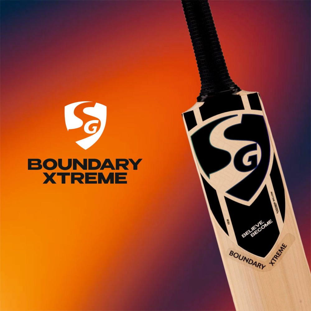 SG Boundary Xtreme Kashmir Willow Cricket Bat, 4 SG Boundary Xtreme Kashmir Willow Cricket Bat, 4