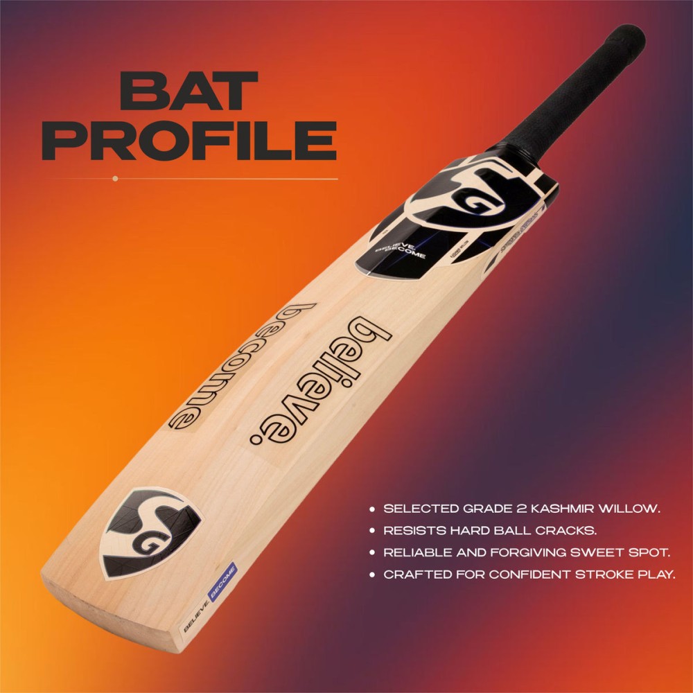 SG Boundary Xtreme Kashmir Willow Cricket Bat, 4 SG Boundary Xtreme Kashmir Willow Cricket Bat, 4