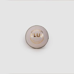 SG Club™ White Cricket Leather Ball