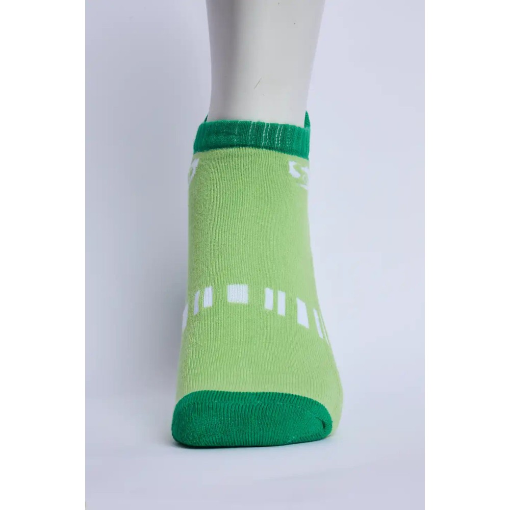 SG Comfort Men’s Half Terry Sneaker Socks – Parrot Green