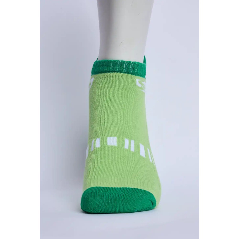 SG Comfort Men’s Half Terry Sneaker Socks – Parrot Green