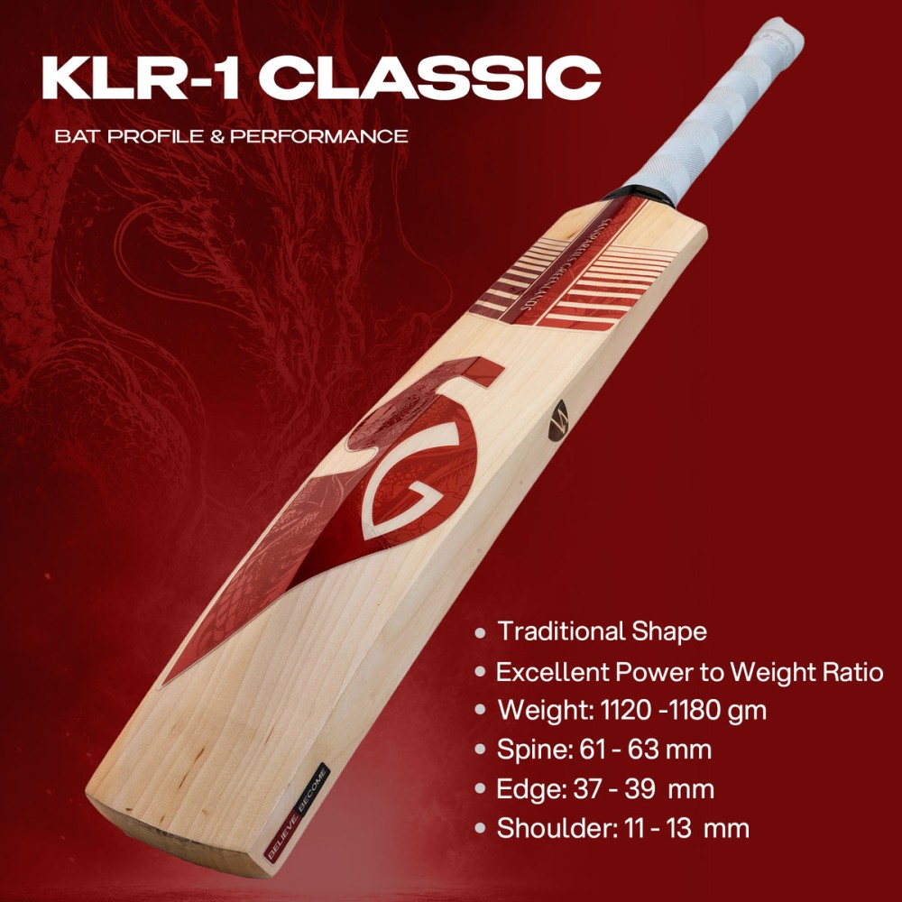 SG Cricket Bat SG KLR-1 CLASSIC, SH