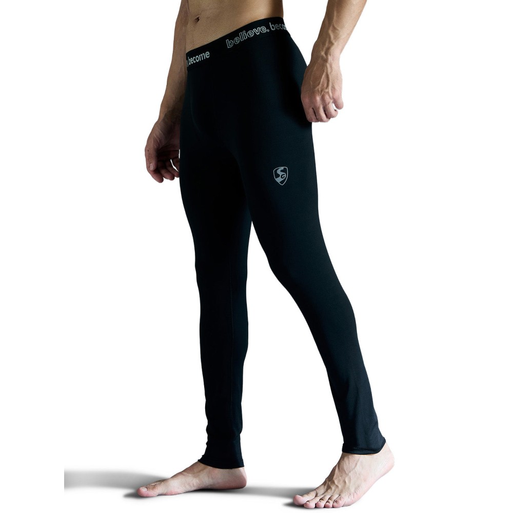 SG Cricket Compression Pant SG Xtreme (Black), S, black