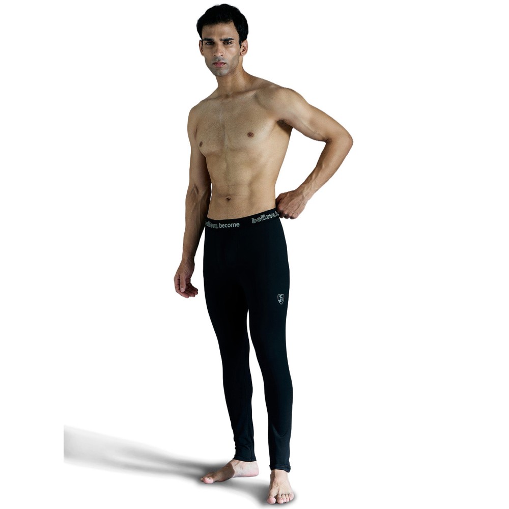SG Cricket Compression Pant SG Xtreme (Black), S, black