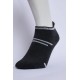 SG Flex Men’s Full Terry Sneaker Socks – Dark Grey Melange
