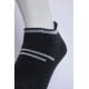 SG Flex Men’s Full Terry Sneaker Socks – Dark Grey Melange