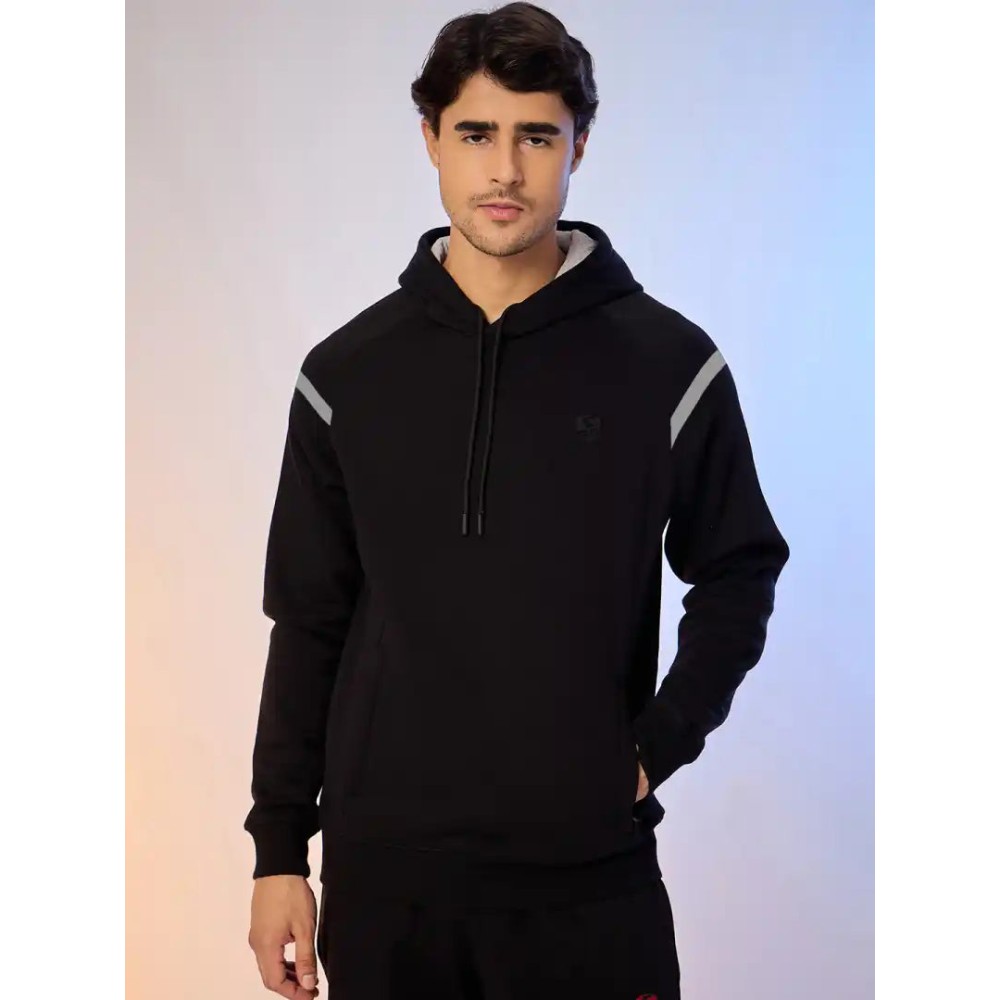 SG HOODIE MEN SG H4MH8248 BLACK, S, Black