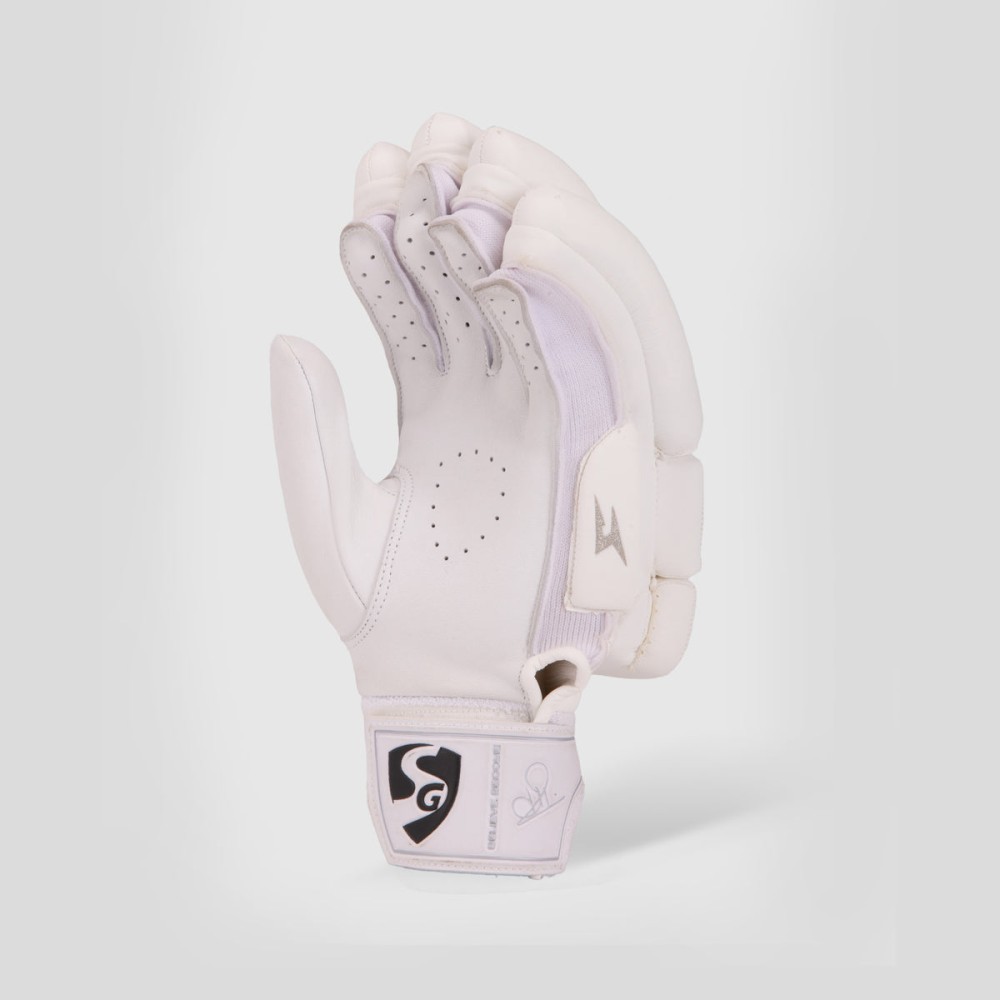 SG HP 33 Batting gloves, Adult, Left, Golden / Army Green