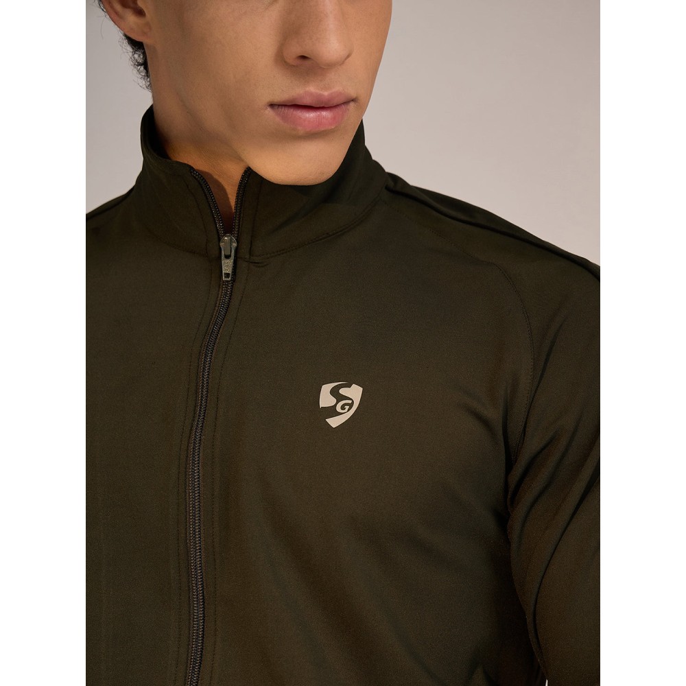 SG JACKET MEN SG H3MJ8242 OLIVE/BLACK, S, Olive/Black