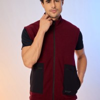 SG JACKET S/L MEN SG H4MJ8239 MAROON, S, Maroon