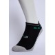 SG Jump Men’s Half Terry Sneaker Socks – Black & Light Grey