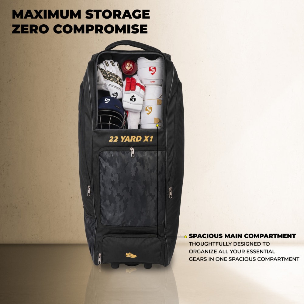 SG Kit Bag SG 22 YARD X1 DUFFLE WHEELIE