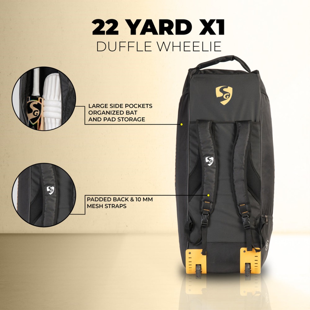 SG Kit Bag SG 22 YARD X1 DUFFLE WHEELIE