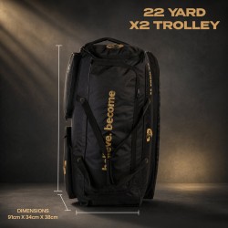 SG Kit Bag SG 22 YARD X2 TROLLEY